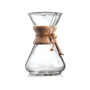 Chemex Classic 10 Cup Manual Pour Over Coffee Maker - Image 1