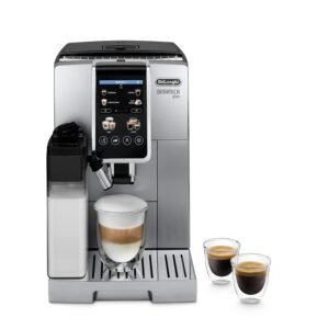 DeLonghi Dinamica Plus Super Automatic Espresso & Coffee Machine ECAM38085SB (Silver)