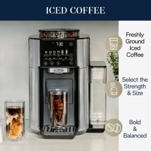 DeLonghi TrueBrew Fully Automatic Drip Coffee Machine CAM51025MB (Stainless Steel) - Image 11