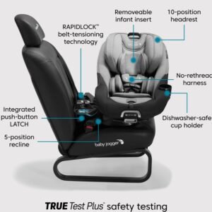 Baby Jogger City Turn Rotating Convertible Car Seat - Image 7