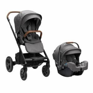 Nuna MIXX Next Stroller with Magnetic Buckle and PIPA RX Car Seat Travel System - Image 11